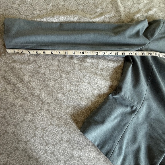 Antonio Melani Slate Blue One-Button Blazer Jacket Size 10 - Picture 10 of 11